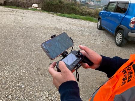 不動産開発地「1500坪を半日で測量｜従来の1/3コスト