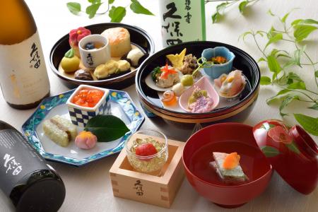 【ホテル椿山荘東京】日本酒「久保田」とのコラボレー 【ホテル椿山荘東京】日本酒「久保田」とのコラボレー