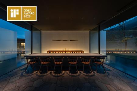 歓宿縁ESHIKOTO内「Bar 刻」、iF DESIGN AWARD2026に 歓宿縁ESHIKOTO内「Bar 刻」、iF DESIGN AWARD2026に