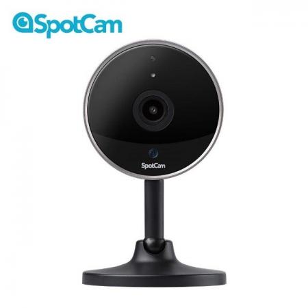 SpotCam、AI 搭載の180度超広角監視カメラ「SpotCam P