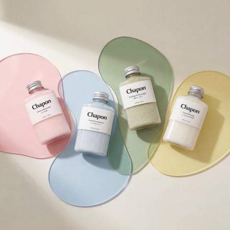 高級入浴剤「Chapon」、四季の香り4本セット