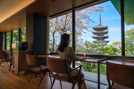 【ザ・ホテル青龍 京都清水】桜をテーマにした「Sprin