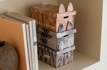 フワフワの毛並み柄に癒される「バンカーズボックス10