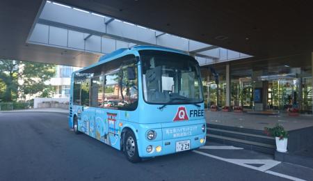 富士急ハイランドエリア無料巡回バス 4/1(水)ルート改