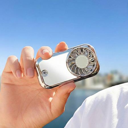 卵より軽い名刺サイズの超強風ファン「ポケファン」予