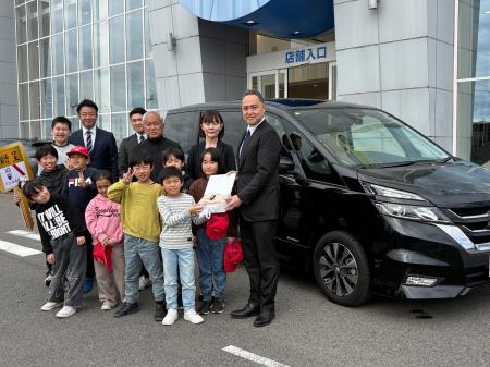 株式会社ネクステージ 西尾ゆめの杜児童クラブへ送迎