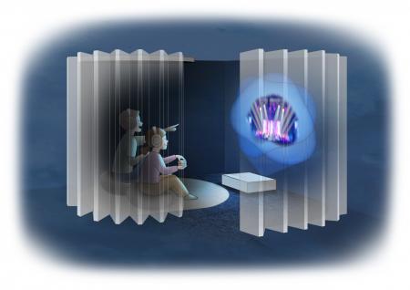 乃村工藝社開発のモバイル型カームダウンブースutf-8 乃村工藝社開発のモバイル型カームダウンブースutf-8