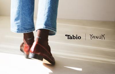 ソックスブランド「Tabio」とデニムブランド「YANUK」