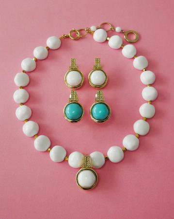 【LANVIN en Bleu】パリのデッドストークパーツを使用