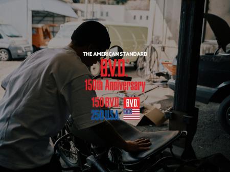 B.V.D.(R) 生誕150周年記念アニバーサリーパッケージ