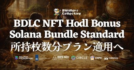 BDLC NFT 複数所持で Bundle Standard プランが枚数分 BDLC NFT 複数所持で Bundle Standard プランが枚数分
