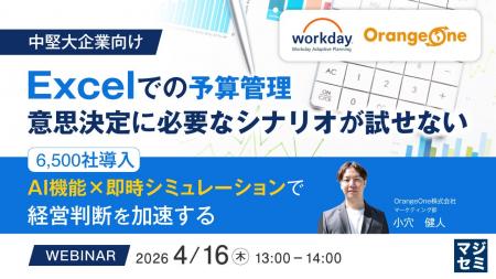 『【中堅大企業向け】Excelでの予算管理、意思決定に