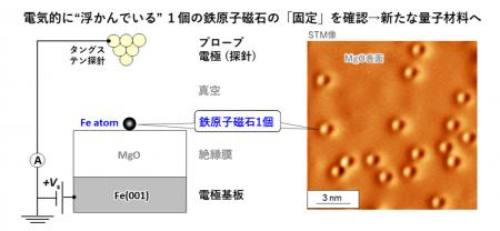 鉄原子1個の「量子ビット」実現へ大きな前進―1ナノメ