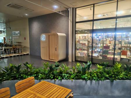 伊勢崎市で初！設置型ベビーケアルーム「mamaro」を「