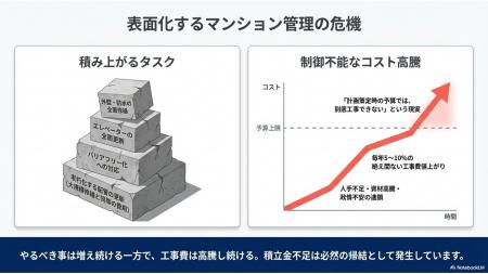 マンション修繕積立金の不足問題をAIで解消　長期修繕