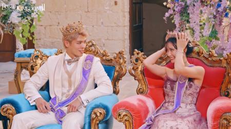 史上初の“両想い”キング＆クイーンの誕生にスタジオ歓