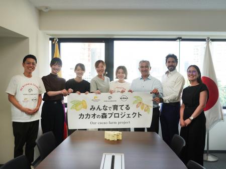 エクアドル大使館とのご縁により出店決定！JR高輪ゲー