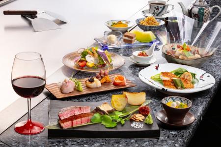 石川の美食【のどぐろ×能登牛フィレステーキ】鉄板会