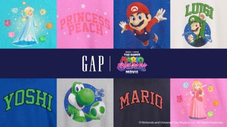 GapKids、映画『ザ・スーパーマリオギャラクシー・ム