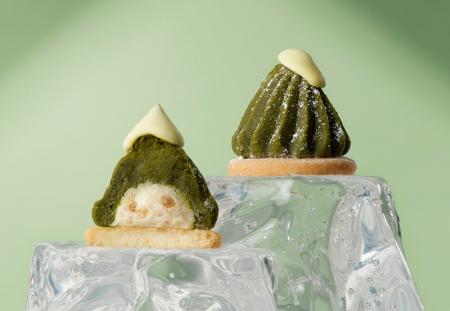 【大丸東京店】とろける“生食感”焼きモンブランに抹茶