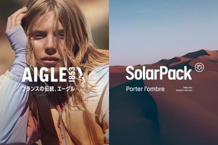 AIGLE、「SolarPack(ソーラーパック)」2026年春夏コ AIGLE、「SolarPack(ソーラーパック)」2026年春夏コ