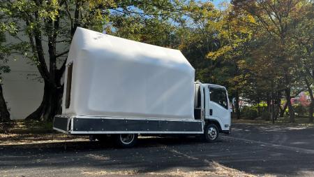 LIFULL ArchiTech、車で輸送可能な「インスタントハウ LIFULL ArchiTech、車で輸送可能な「インスタントハウ
