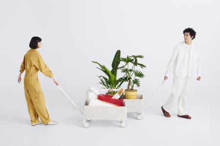 街にもインテリアにも馴染む、軽量キャリーワゴン「CA