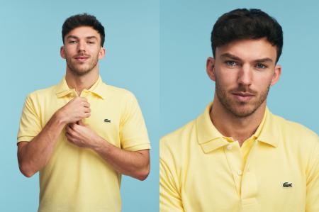 ピエール・ガスリー、ラコステのブランドアンバサダー