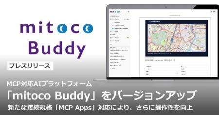 MCP対応AIプラットフォーム「mitoco Buddy」をバージ