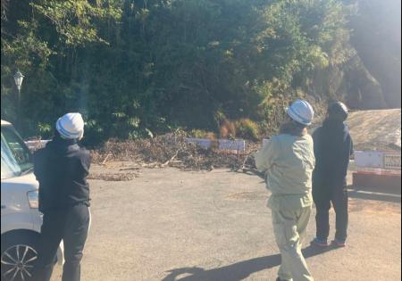 【八丈島　赤間建設株式会社　現場代理人大見山元一様