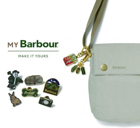 4月8日(水)、人気のカスタマイズ”MY Barbour”にチャー