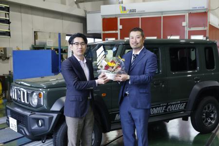 【水戸自動車大学校】人気モデル「ジムニーノマド」を