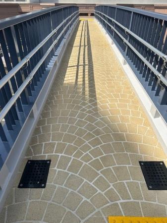 老朽化した名古屋市の「歩道橋 」改修工事竣工～見違