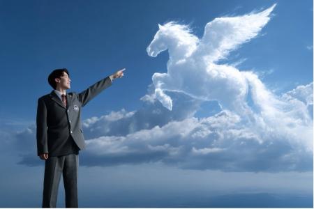 AI model、学校法人早稲田学園のパンフレット制作でAI