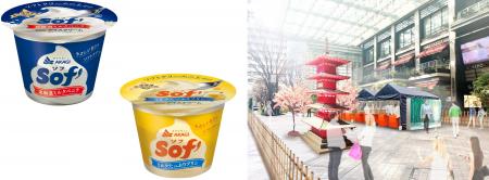 赤城乳業の「Sof’(ソフ)」、サンプリングイベントを 赤城乳業の「Sof’(ソフ)」、サンプリングイベントを