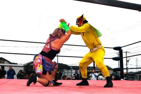 ４/26（日）ファミール産院いちかわ祭で「プロレス観