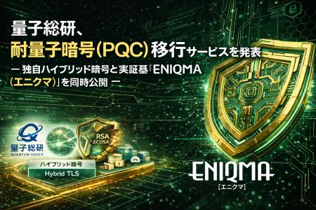 量子総研、耐量子暗号(PQC)移行サービスを発表 - 独 量子総研、耐量子暗号(PQC)移行サービスを発表 - 独