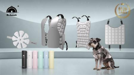 猛暑対策の新商品！特許取得の冷却ベスト・パッutf-8