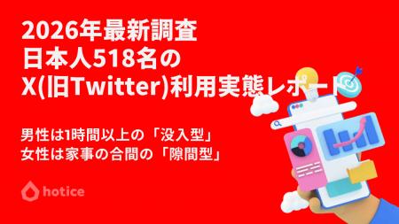 2026年最新調査 : 日本人518名に聞くX(旧Twitter)の利