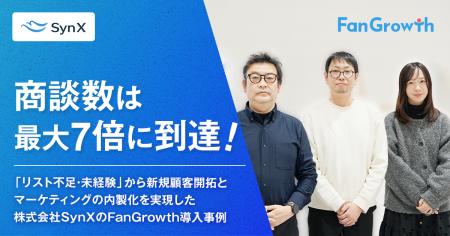 【FanGrowth（ファングロース）導入事例】株式会社Syn