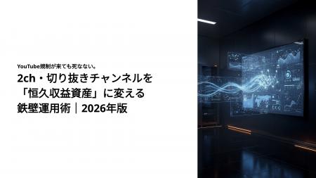 YouTube規制が来ても死なない。2ch・切り抜きチャンネ