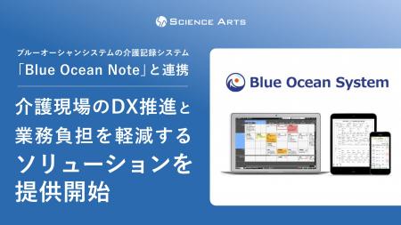 サイエンスアーツ、ブルーオーシャンシステムの介護記