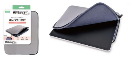 丸みを抑えた設計により小型化を実現!Wacom MovinkPad