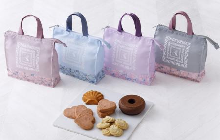 【紀ノ国屋】華やぐ季節に。花柄のバッグに焼菓子を詰