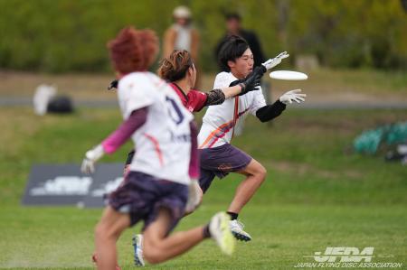 オープン部門は明治大学フリーフライヤーズ、ウィメン