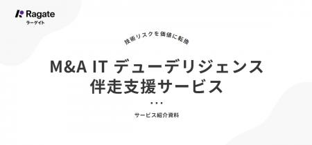 【新サービス】M&A技術リスクを最短1ヵ月・大手比半額