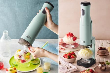 好評のToffy 電動かき氷器シリーズ初の充電式！コード