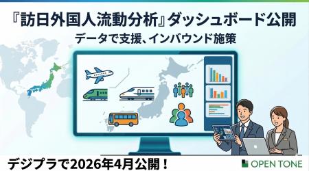 訪日外国人の「どこから・どこへ」が見える『訪日外国