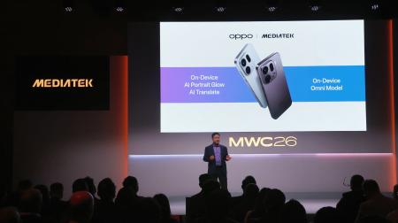 OPPOとMediaTek、MWC 2026でオンデバイスAIの最新イノ OPPOとMediaTek、MWC 2026でオンデバイスAIの最新イノ