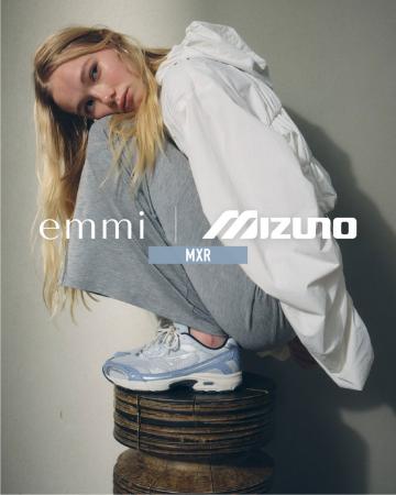 【emmi】 Mizuno(ミズノ)とのコラボレーション第2弾! 【emmi】 Mizuno(ミズノ)とのコラボレーション第2弾!